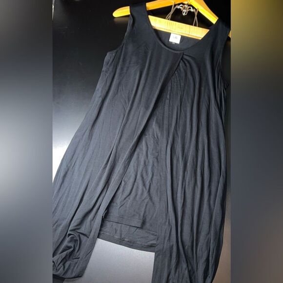 Cabi Beyond Tee  Black Multiway Convertible Scoop Neck Top Sz Small EUC - Picture 2 of 9
